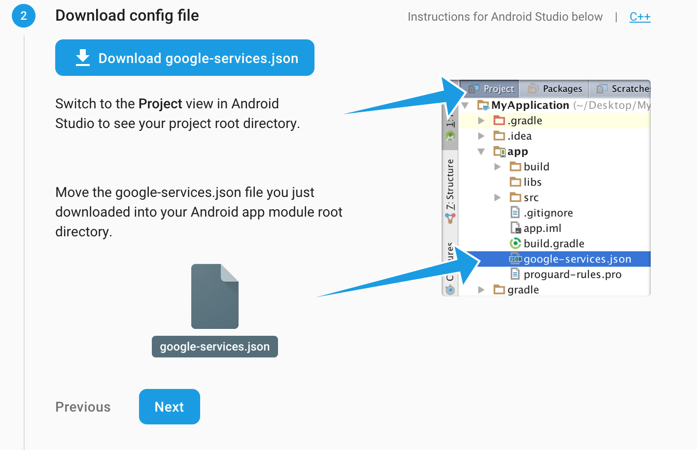 Eduopus Android Notifications Download config file
